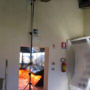 Trattamento con dispositivo a microonde